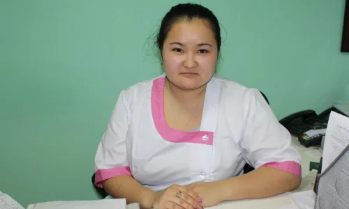 Алёнова Айнура Сарсембаевна, сотрудник стоматологии в Петропавловске